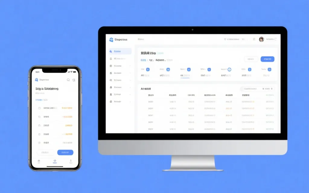 信息展示界面示意